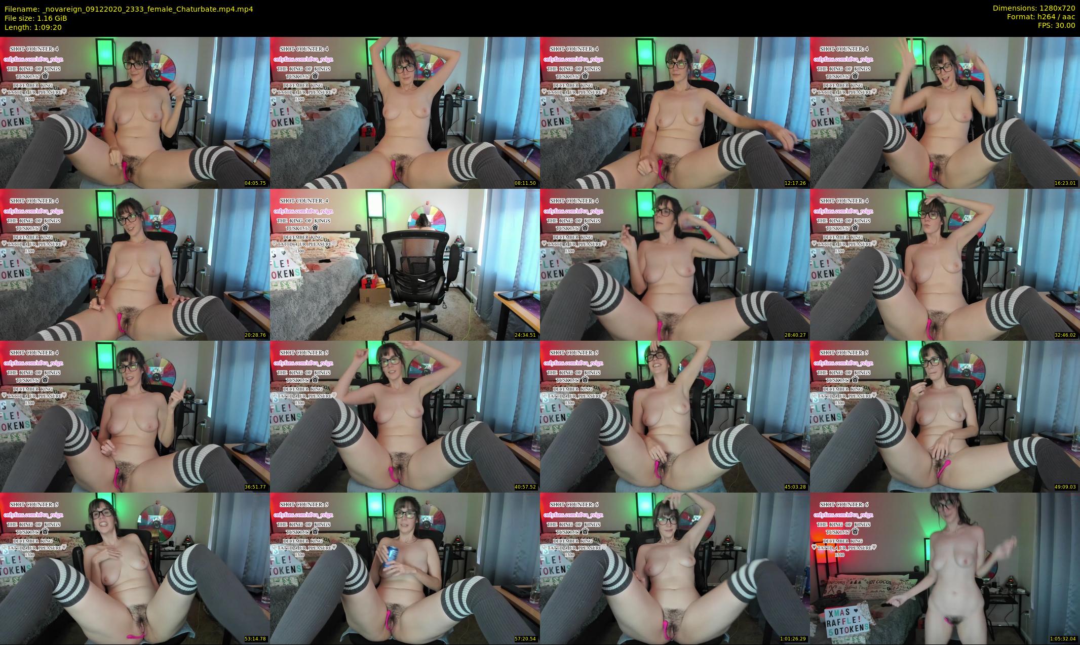 _novareign — 70 minute Chaturbate female cam show recording, 720p, Dec 9, 2020
