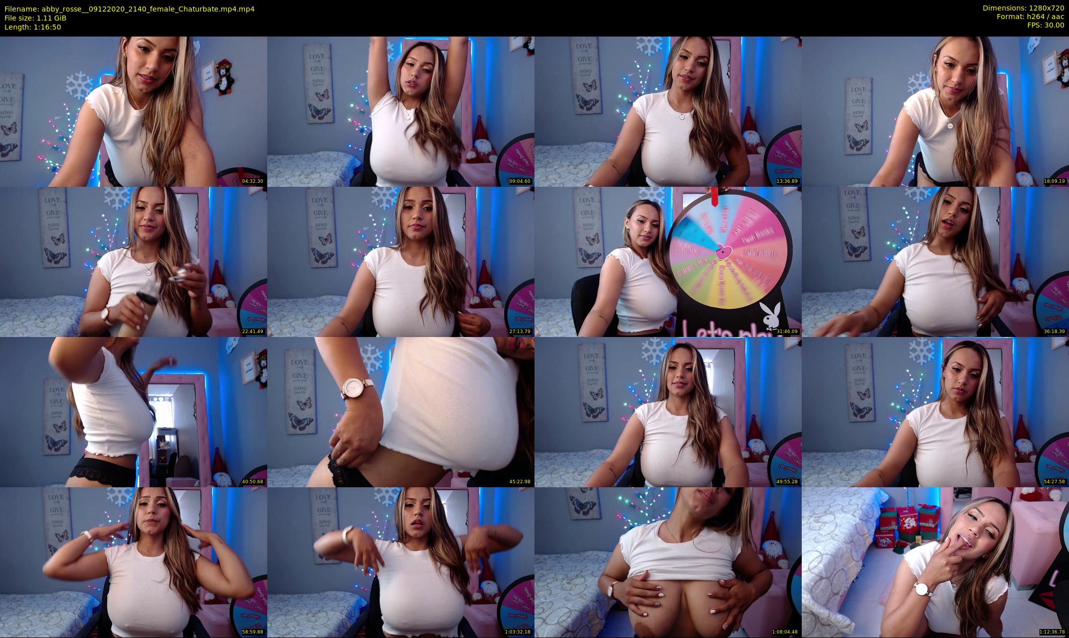 abby_rosse_ — 77 minute Chaturbate female cam show recording, 720p, Dec 9, 2020
