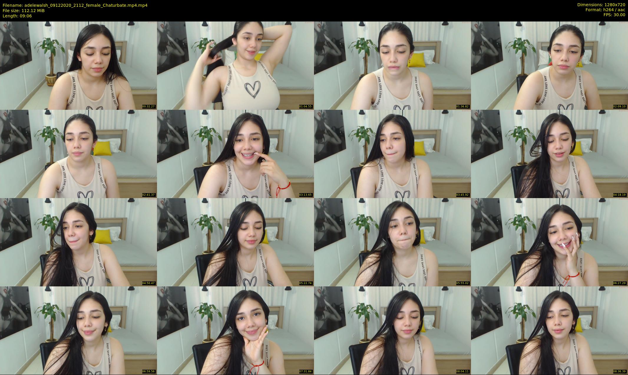 adelewalsh — 10 minute Chaturbate female cam show recording, 720p, Dec 9, 2020