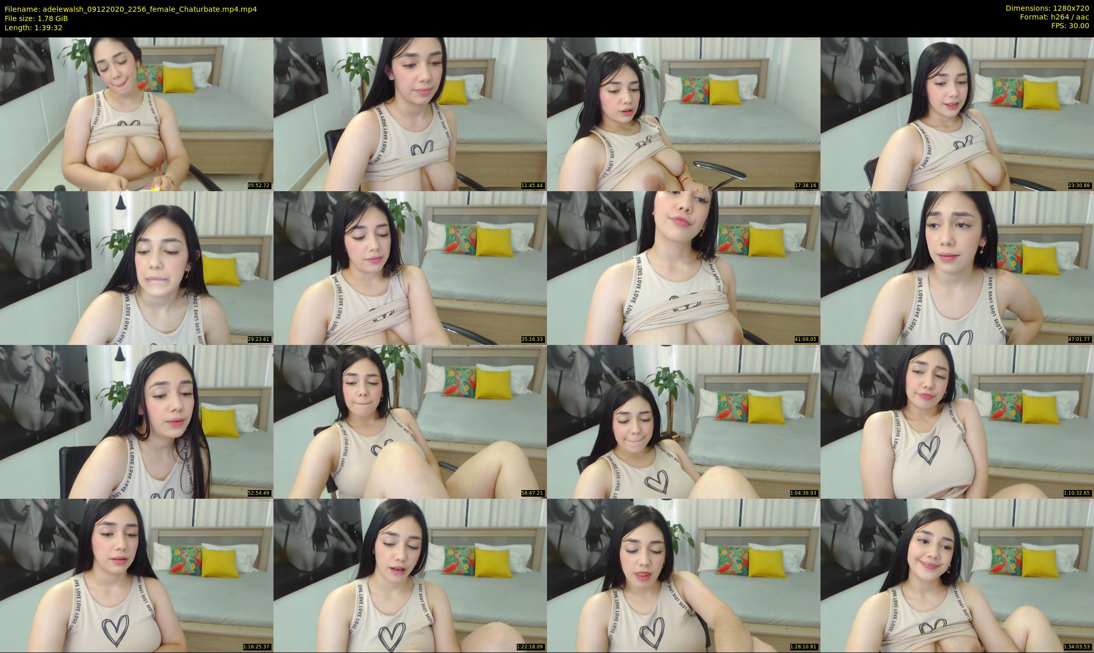 adelewalsh — 100 minute Chaturbate female cam show recording, 720p, Dec 9, 2020