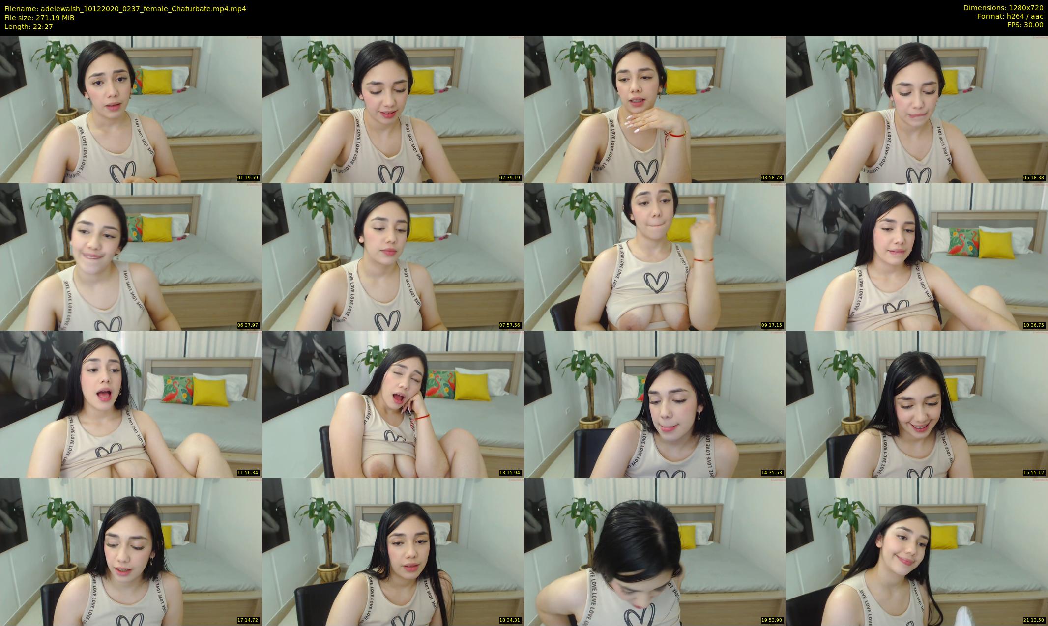 adelewalsh — 23 minute Chaturbate female cam show recording, 720p, Dec 10, 2020