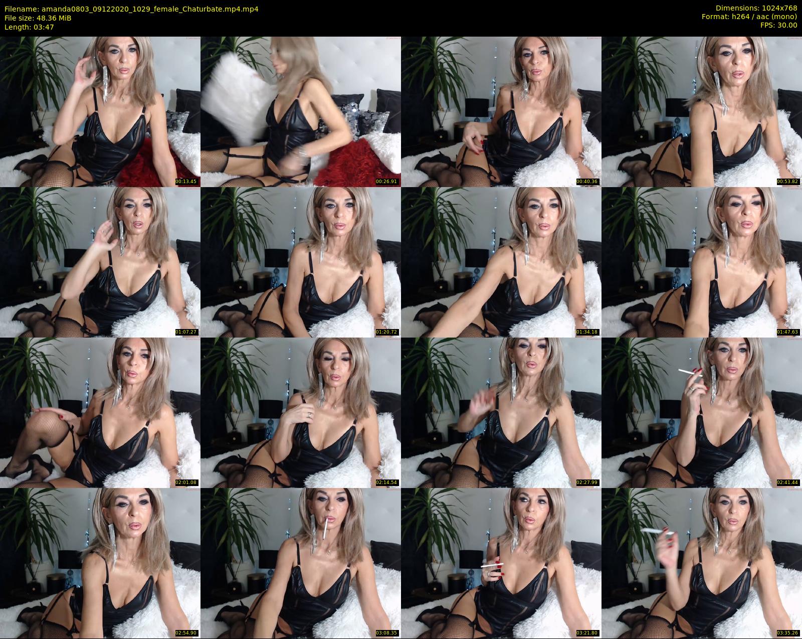 amanda0803 — 4 minute Chaturbate female cam show recording, 720p, Dec 9, 2020
