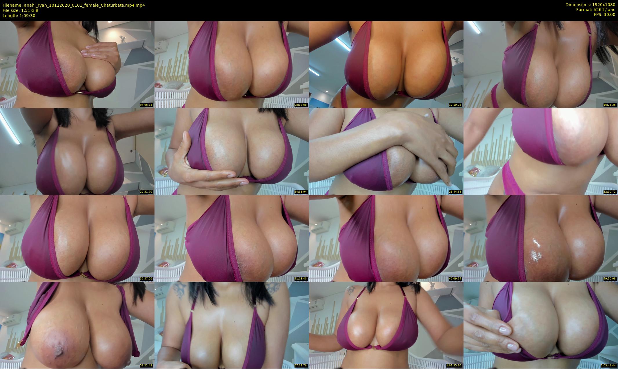 anahi_ryan — 70 minute Chaturbate female cam show recording, 1080p, Dec 10, 2020