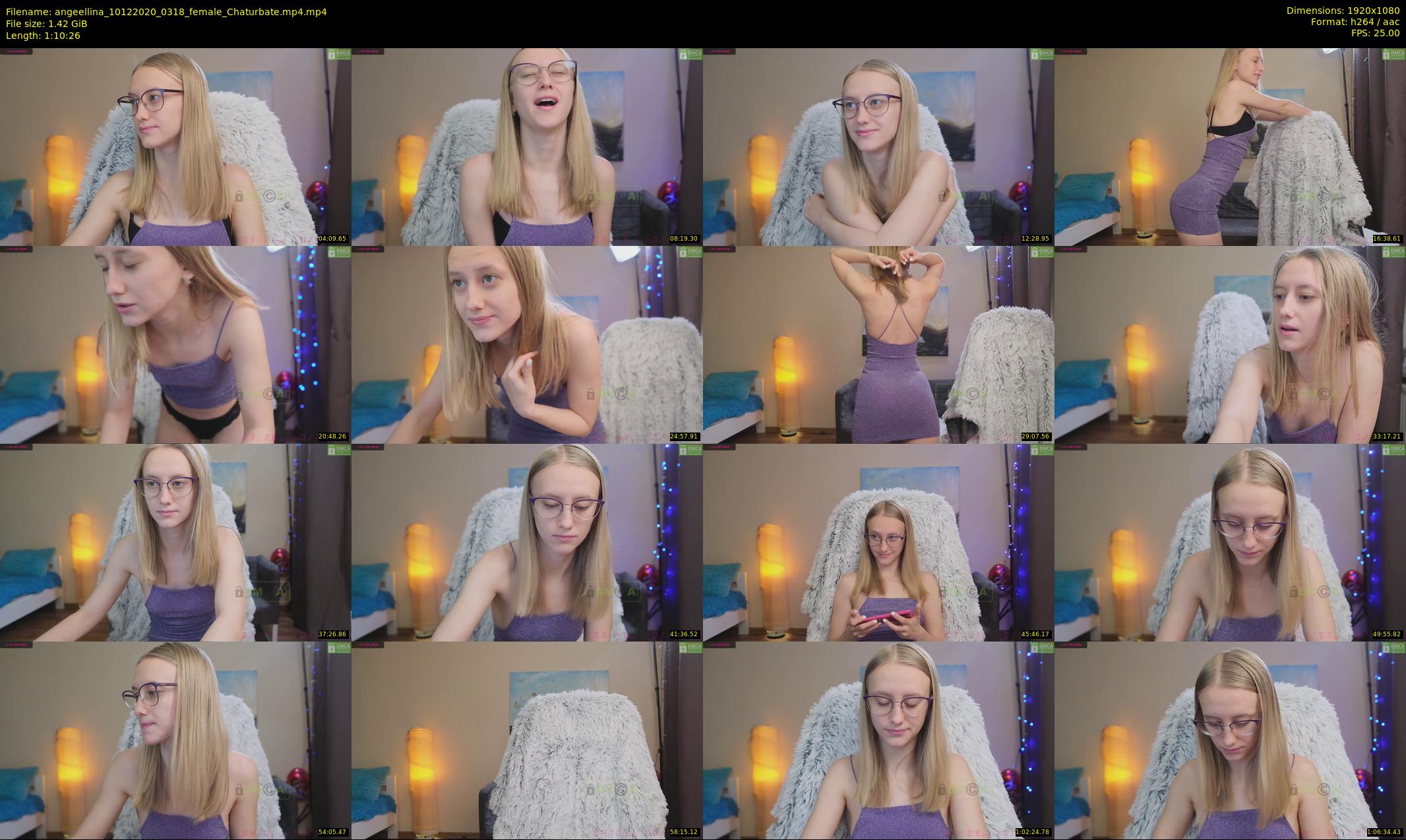 angeellina — 71 minute Chaturbate female cam show recording, 1080p, Dec 10, 2020