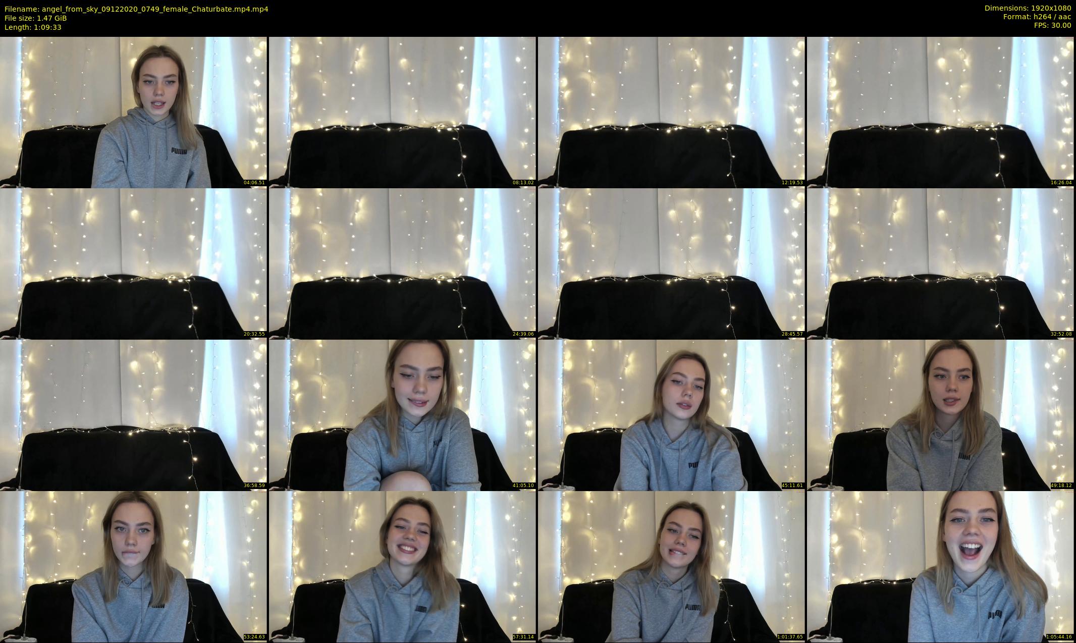 angel_from_sky — 70 minute Chaturbate female cam show recording, 1080p, Dec 9, 2020