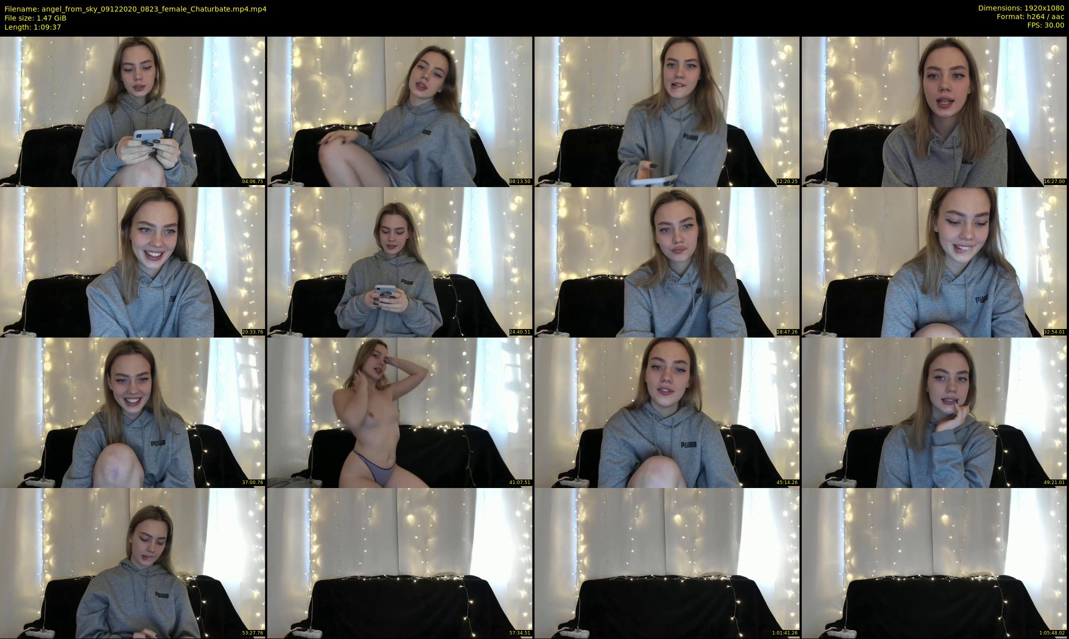 angel_from_sky — 70 minute Chaturbate female cam show recording, 1080p, Dec 9, 2020