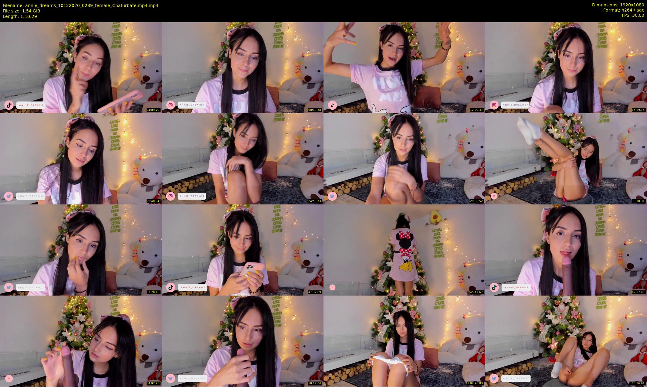 annie_dreams — 71 minute Chaturbate female cam show recording, 1080p, Dec 10, 2020