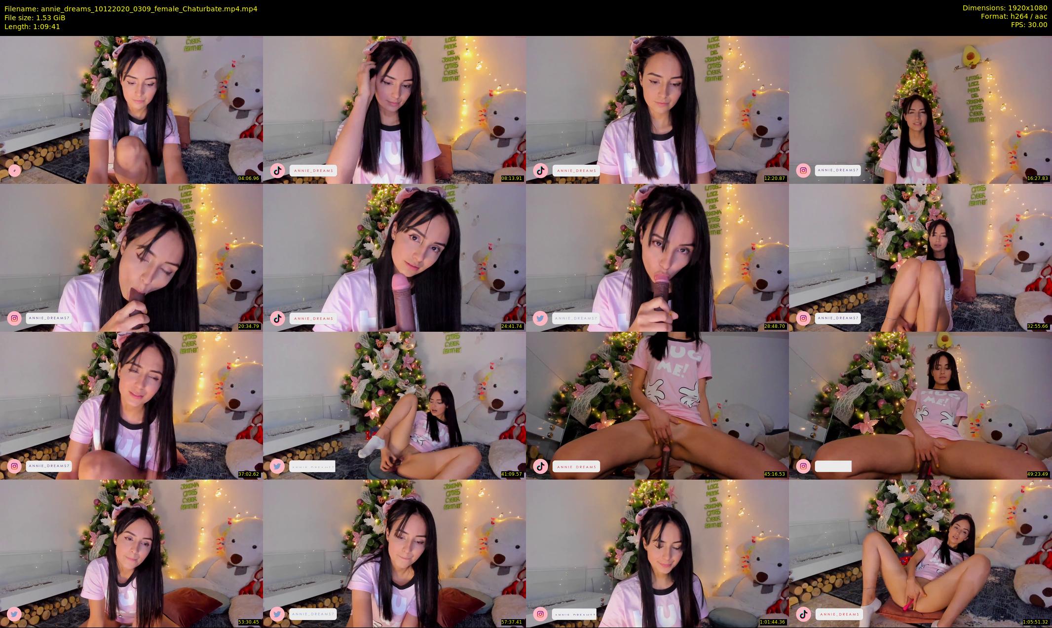 annie_dreams — 70 minute Chaturbate female cam show recording, 1080p, Dec 10, 2020