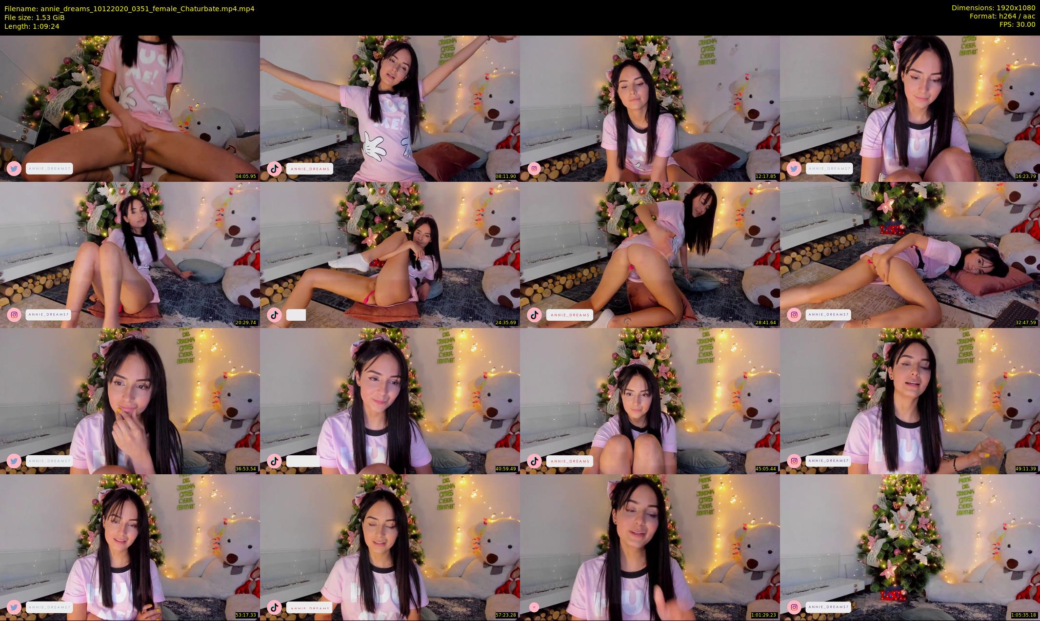 annie_dreams — 70 minute Chaturbate female cam show recording, 1080p, Dec 10, 2020