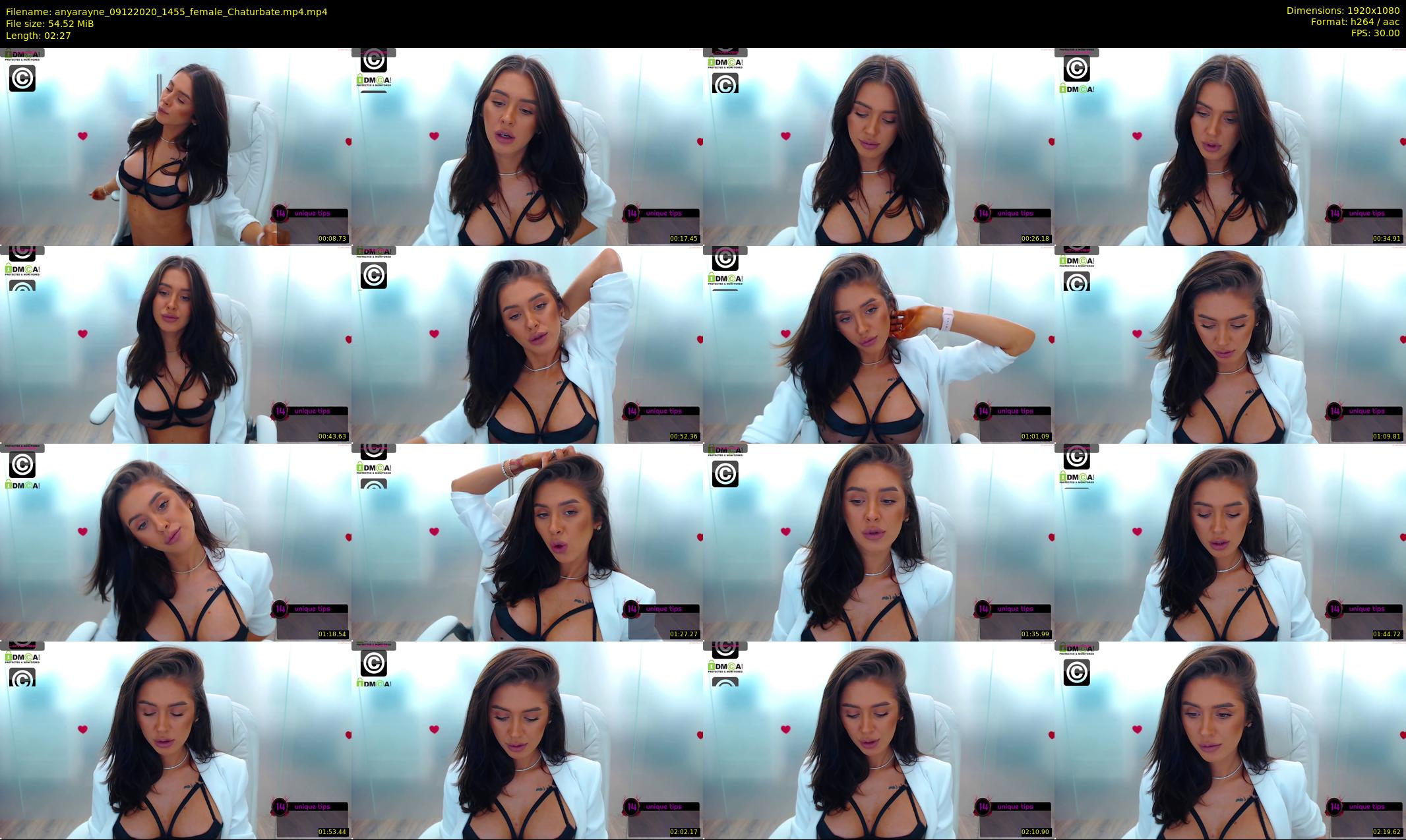 anyarayne — 3 minute Chaturbate female cam show recording, 1080p, Dec 9, 2020