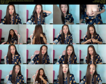 asiantabbyx — 79 minute Chaturbate female cam show recording, 720p, Dec 9, 2020