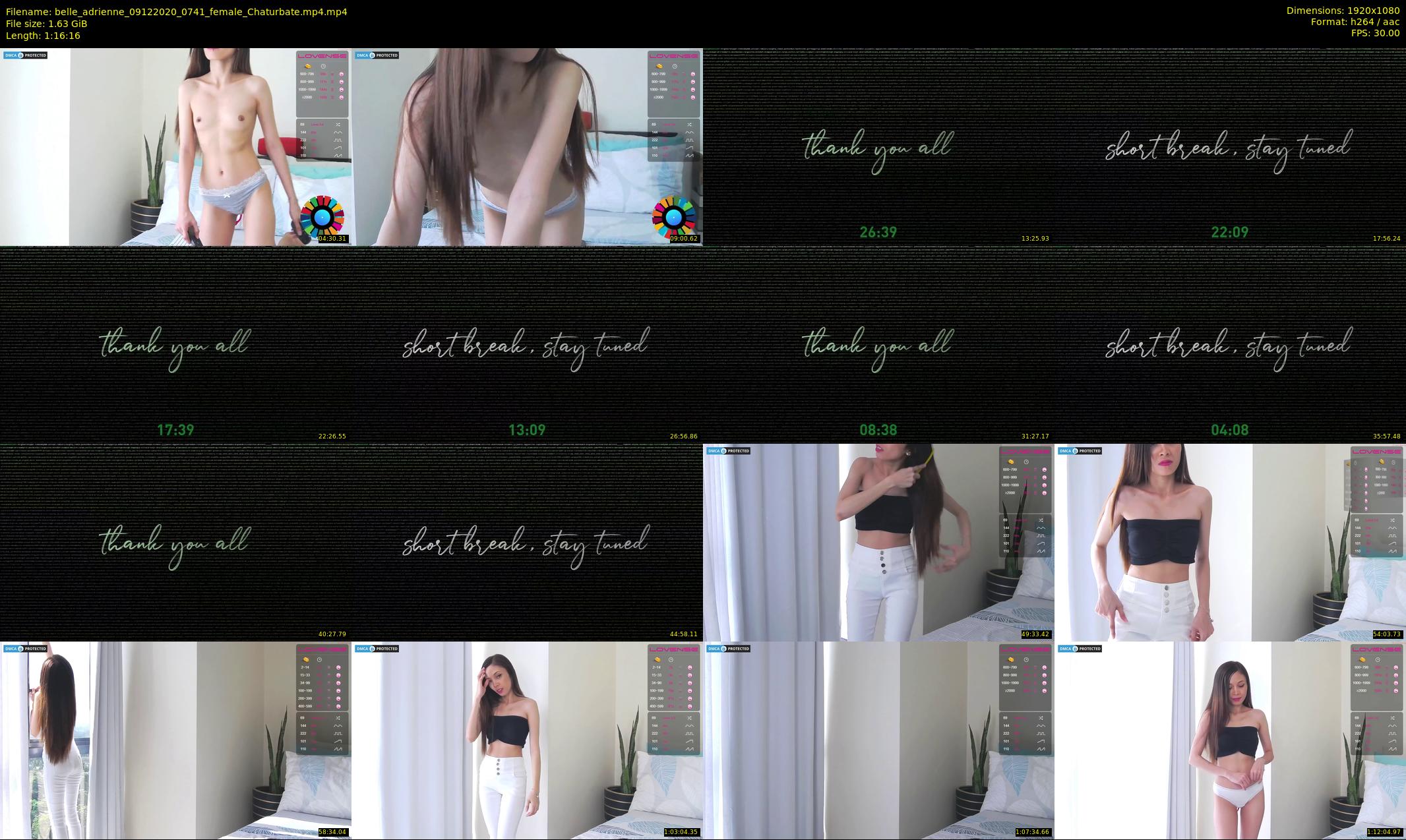 belle_adrienne — 77 minute Chaturbate couple cam show recording, 1080p, Dec 9, 2020