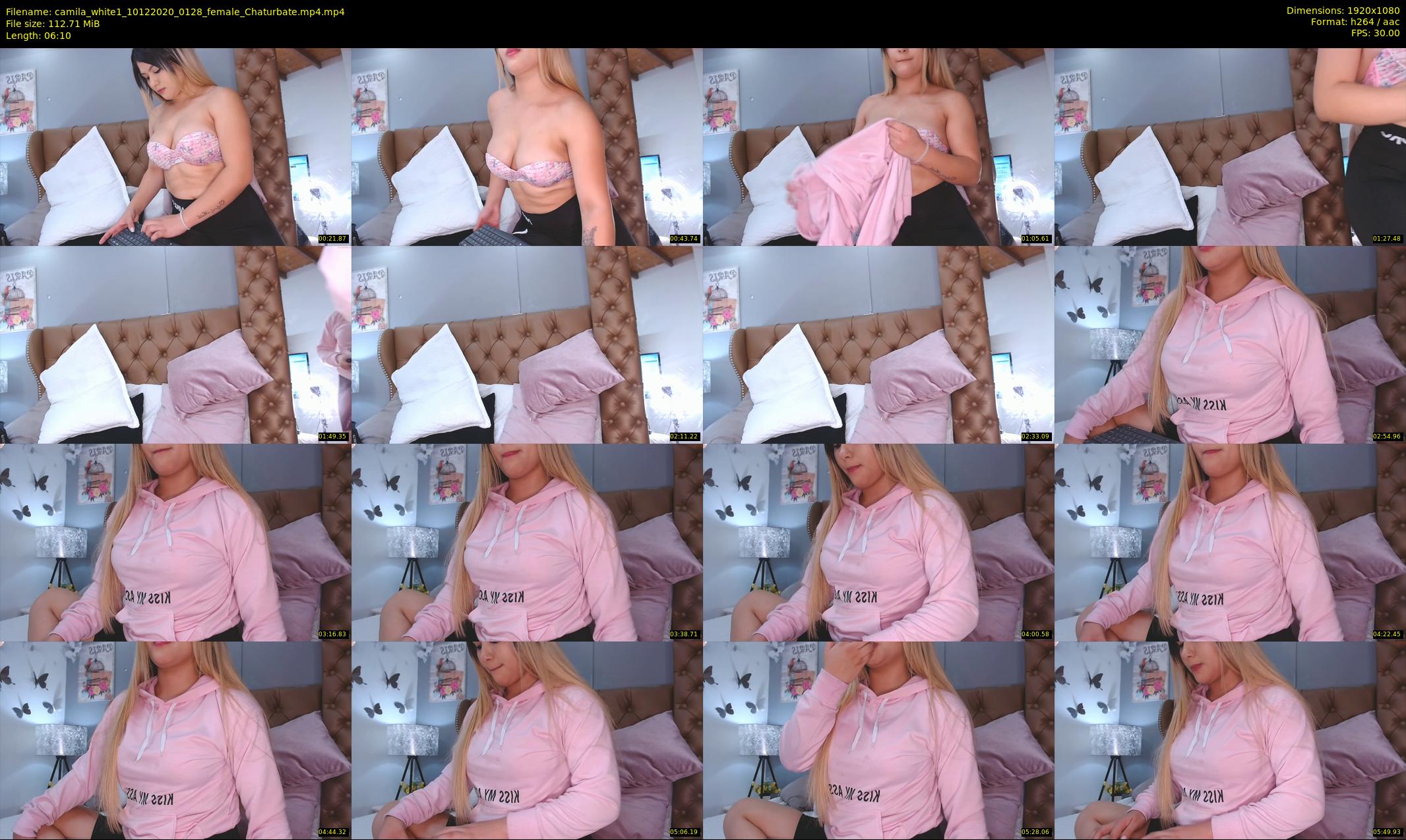 camila_white1 — 7 minute Chaturbate female cam show recording, 1080p, Dec 10, 2020
