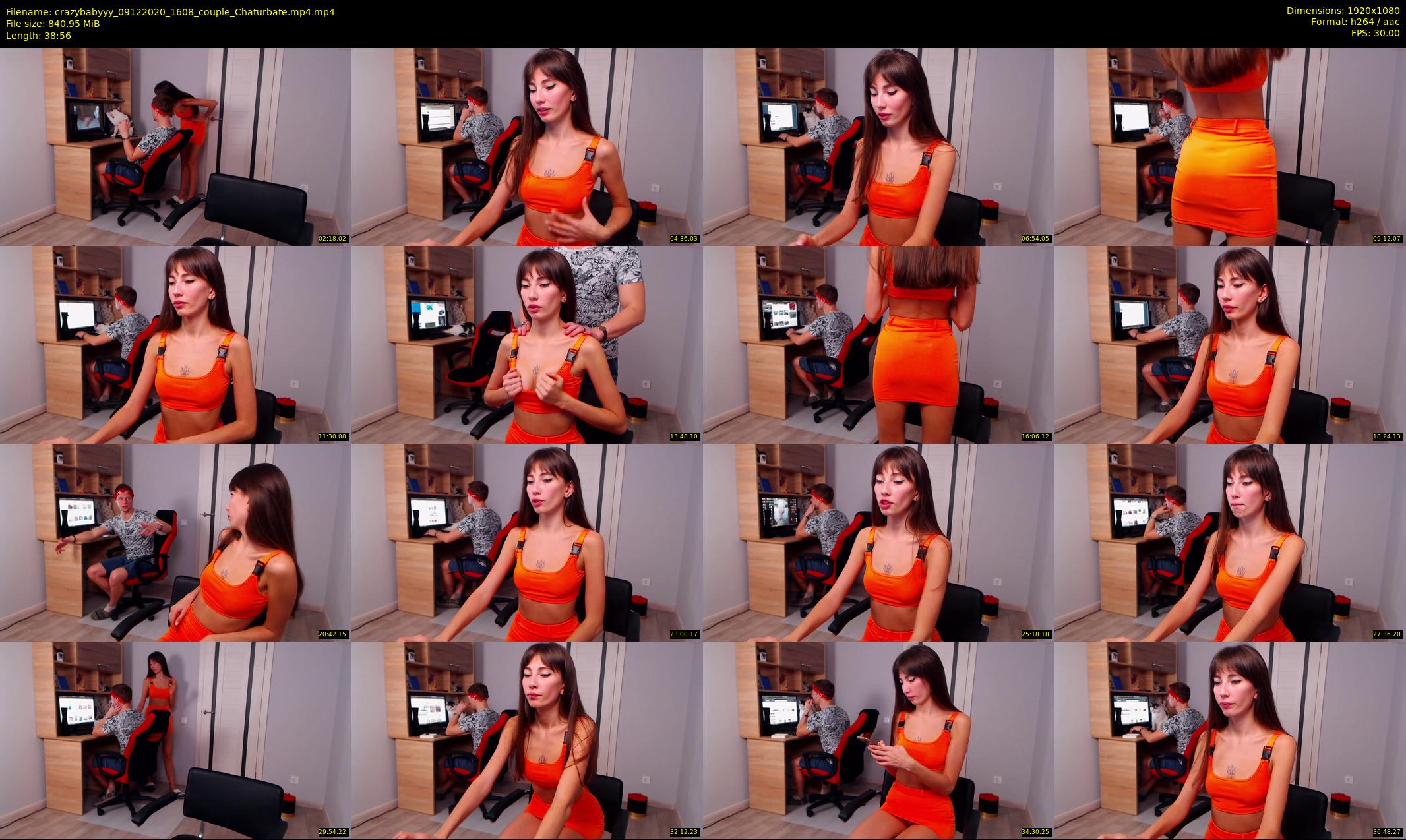 crazybabyyy — 39 minute Chaturbate couple cam show recording, 1080p, Dec 9, 2020