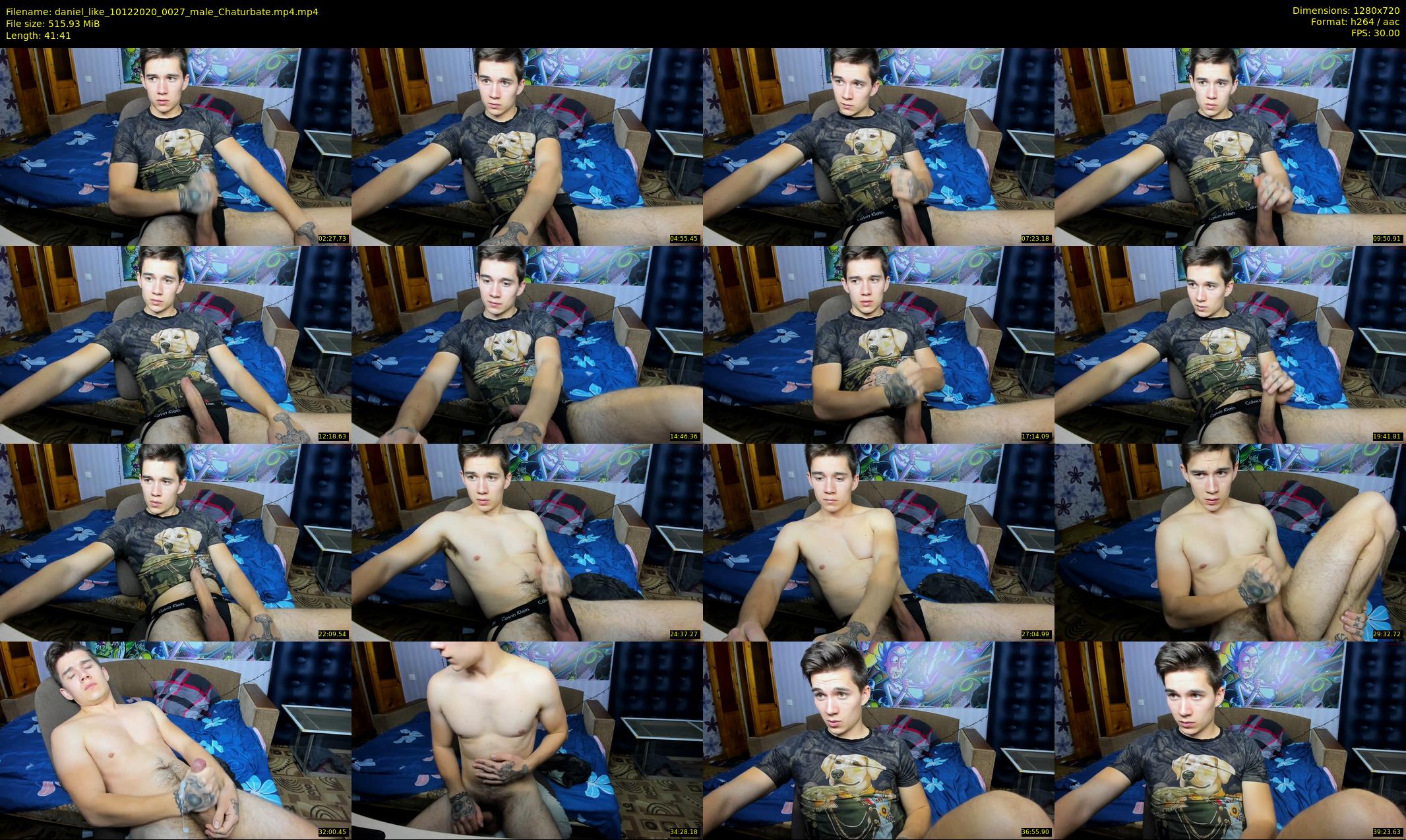 daniel_like — 42 minute Chaturbate male cam show recording, 720p, Dec 10, 2020