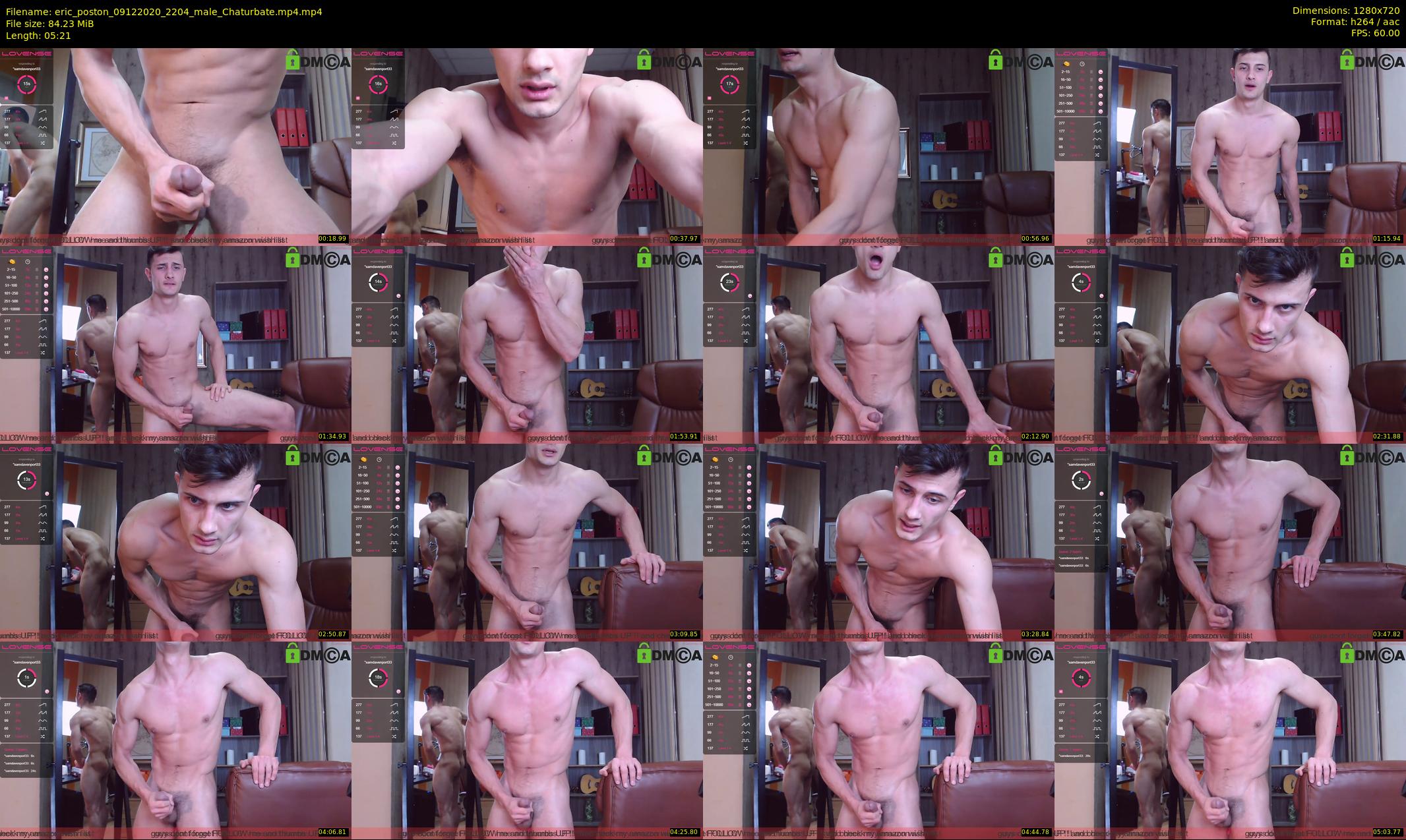 eric_poston — 6 minute Chaturbate male cam show recording, 720p, Dec 9, 2020