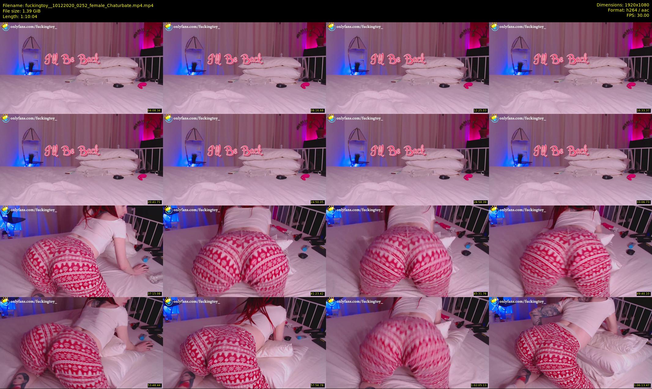 fuckingtoy_ — 71 minute Chaturbate female cam show recording, 1080p, Dec 10, 2020