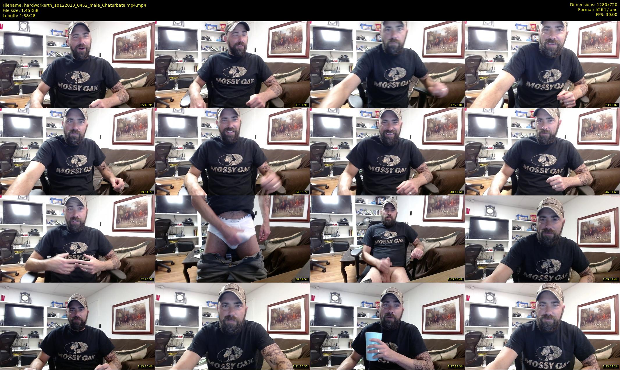 hardworkertn — 99 minute Chaturbate male cam show recording, 720p, Dec 10, 2020