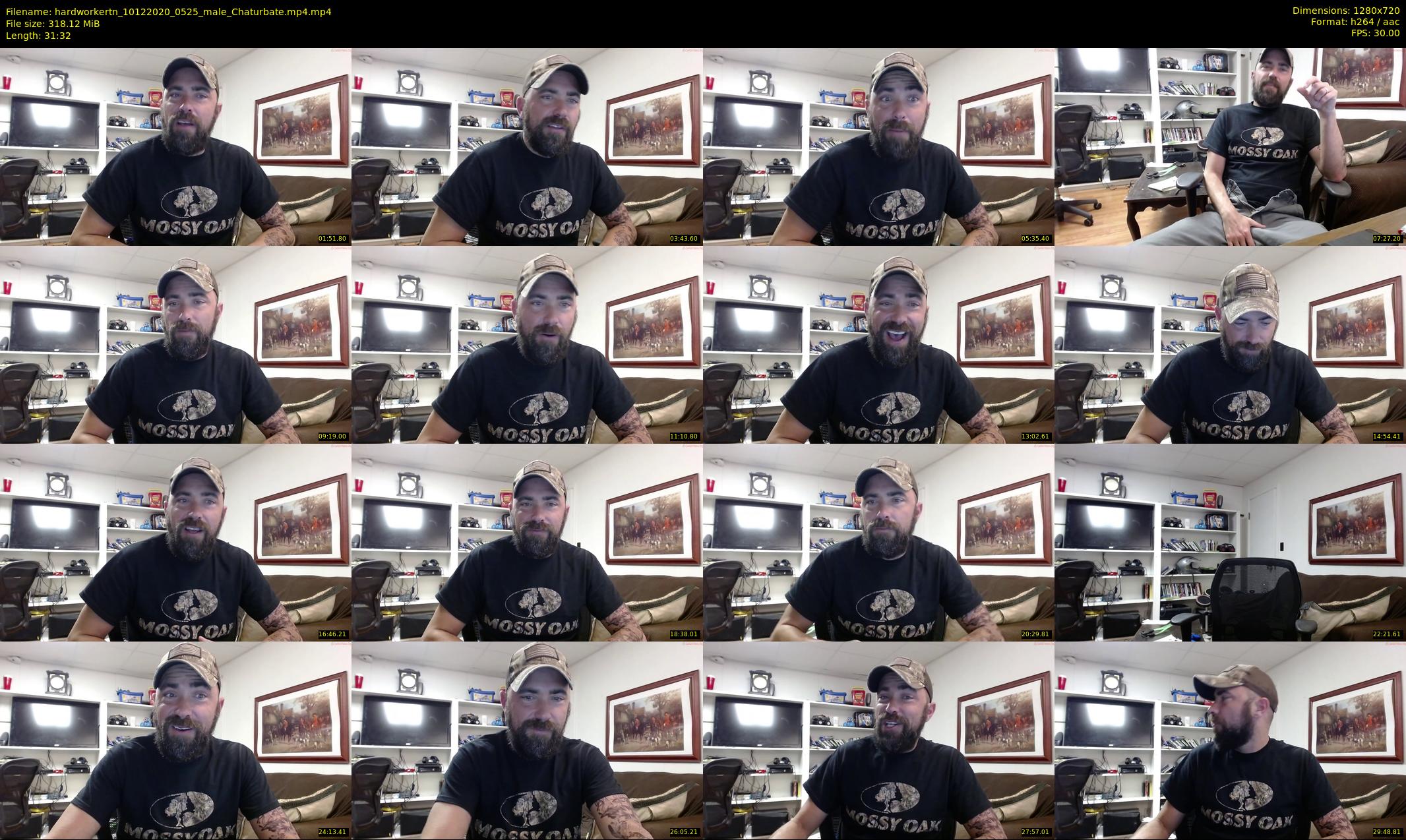 hardworkertn — 32 minute Chaturbate male cam show recording, 720p, Dec 10, 2020