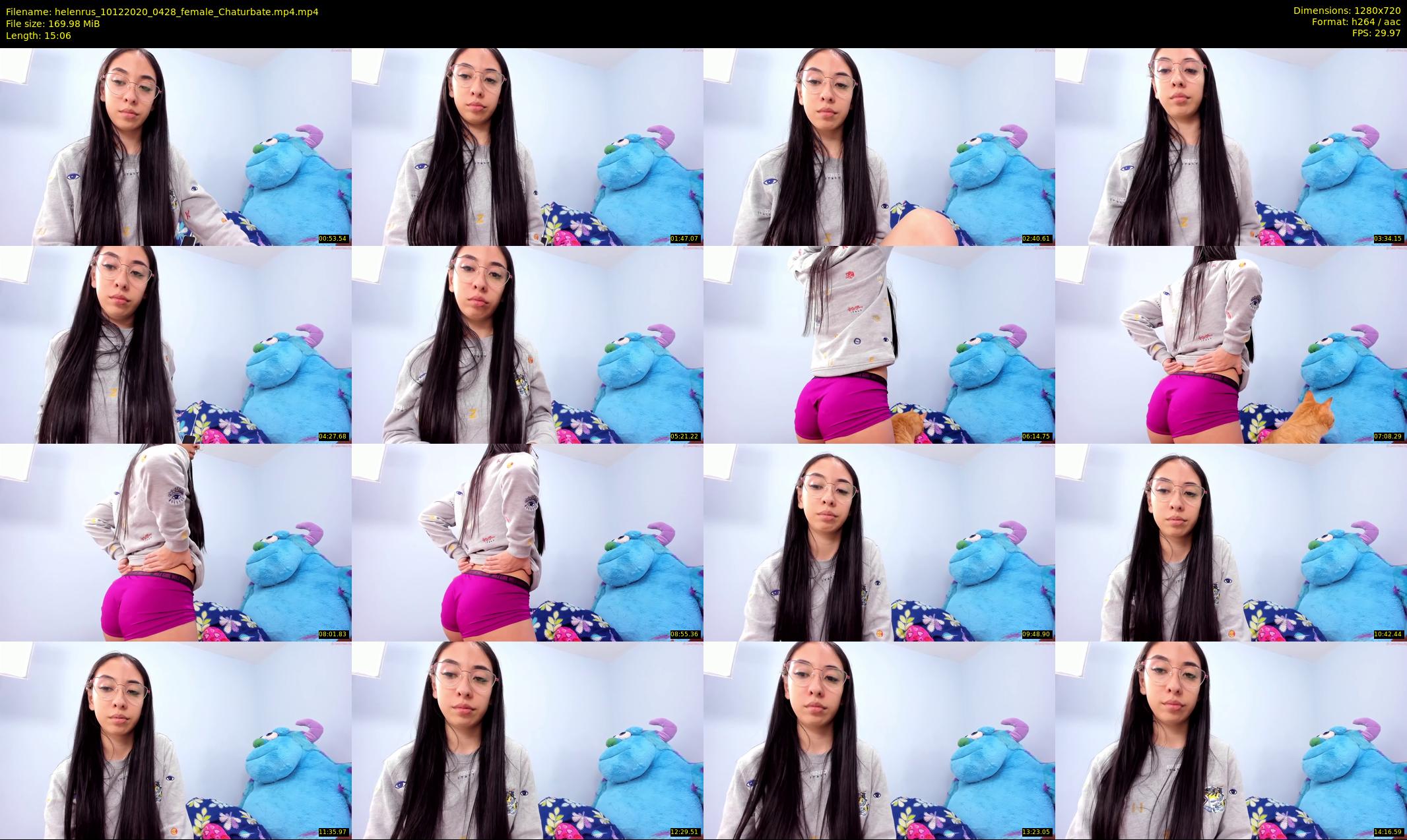 helenrus — 16 minute Chaturbate female cam show recording, 720p, Dec 10, 2020