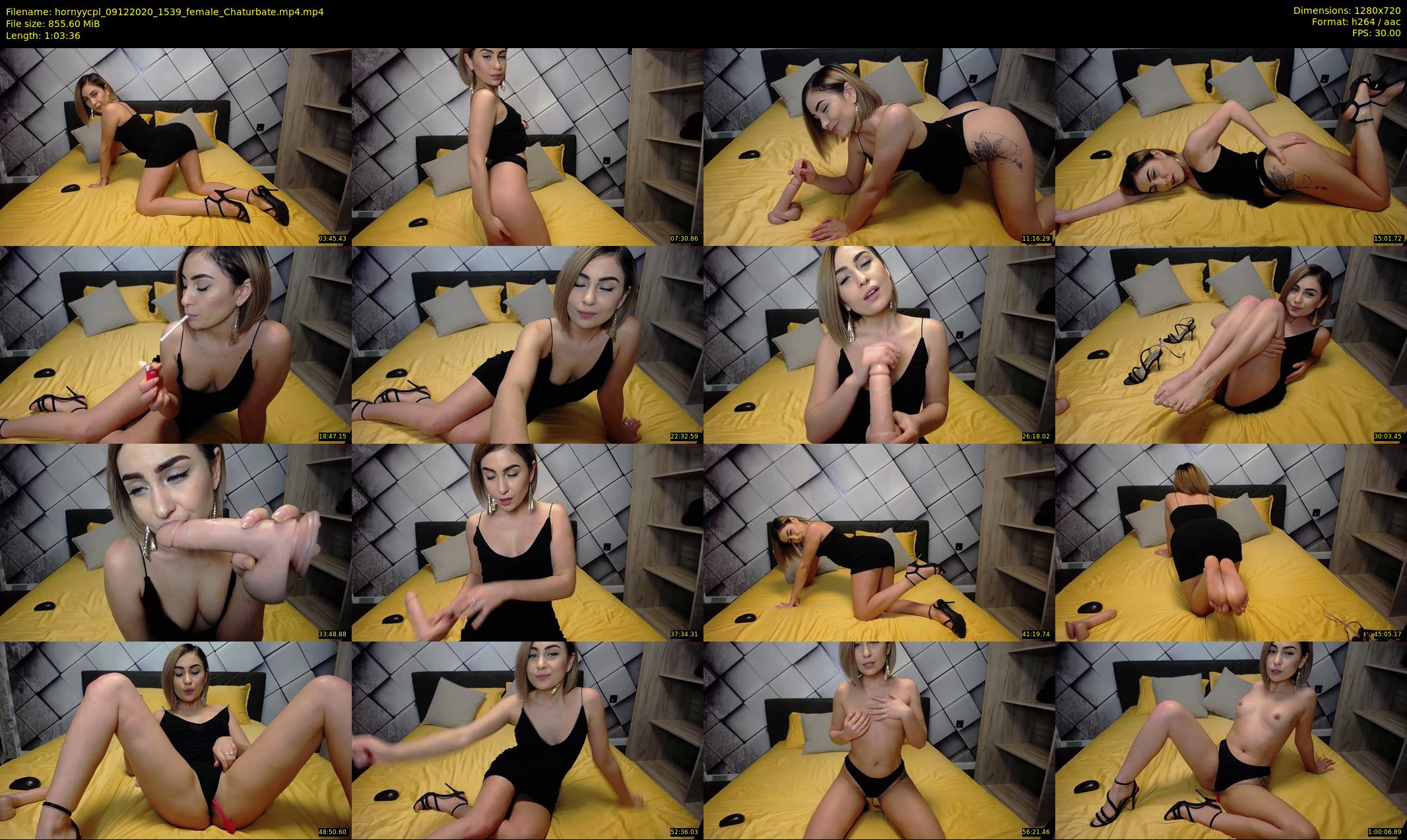 hornyycpl — 64 minute Chaturbate couple cam show recording, 720p, Dec 9, 2020