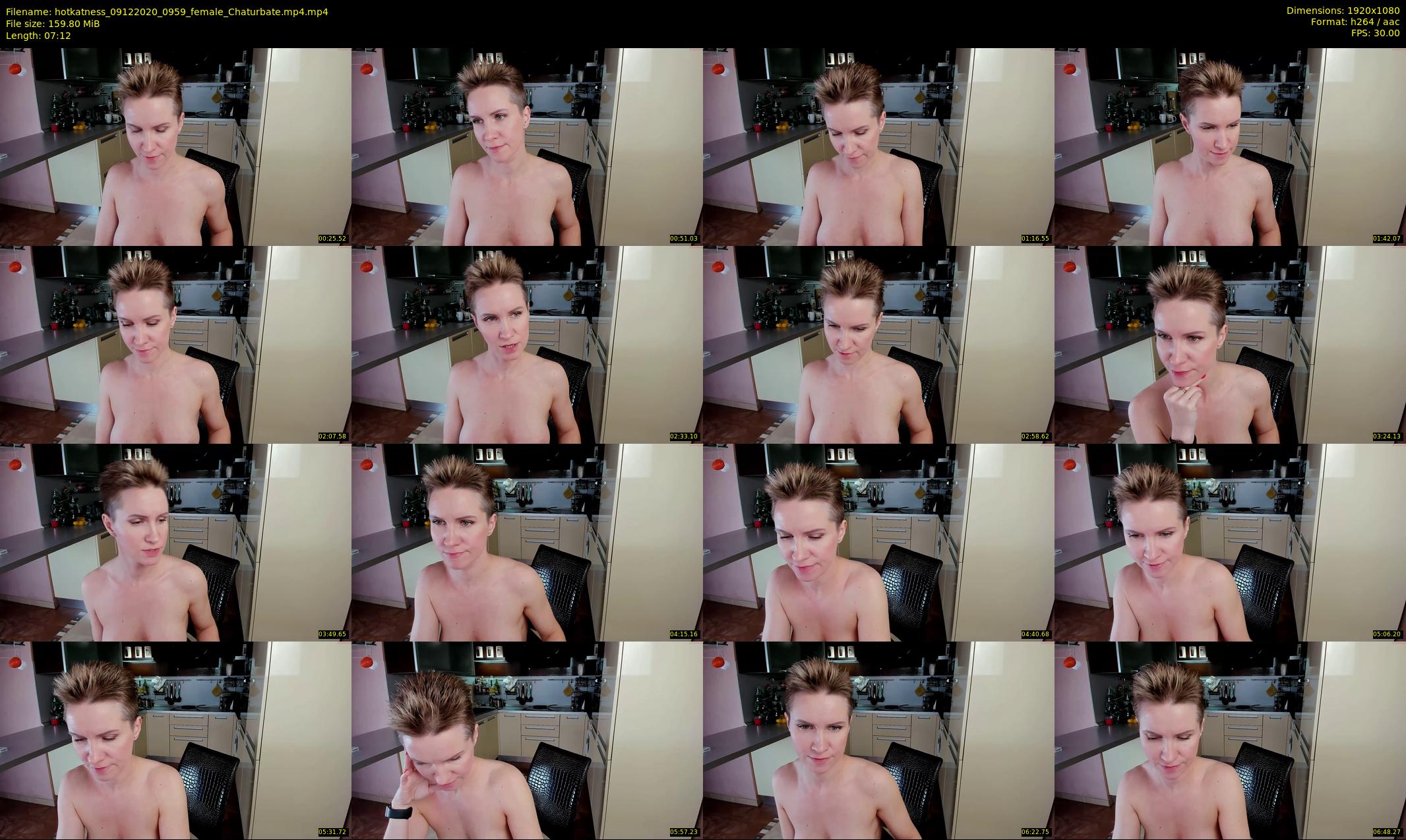 hotkatness — 8 minute Chaturbate female cam show recording, 1080p, Dec 9, 2020