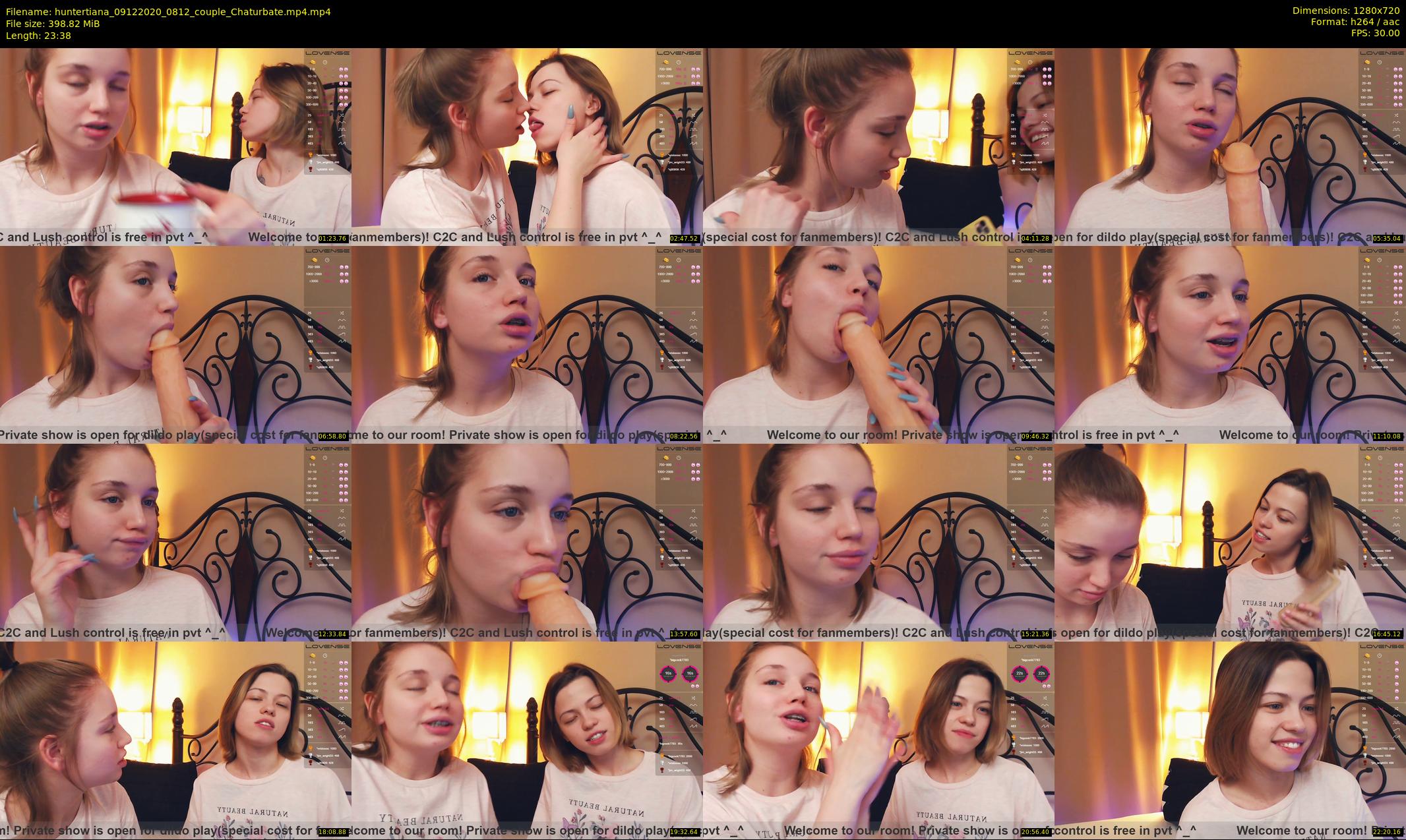 huntertiana — 24 minute Chaturbate female cam show recording, 720p, Dec 9, 2020