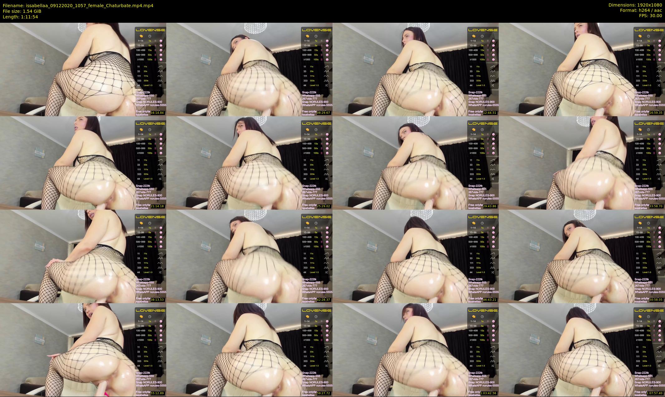 issabellaa — 72 minute Chaturbate female cam show recording, 1080p, Dec 9, 2020