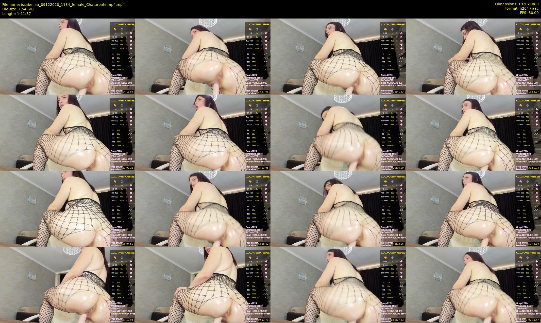 issabellaa — 72 minute Chaturbate female cam show recording, 1080p, Dec 9, 2020