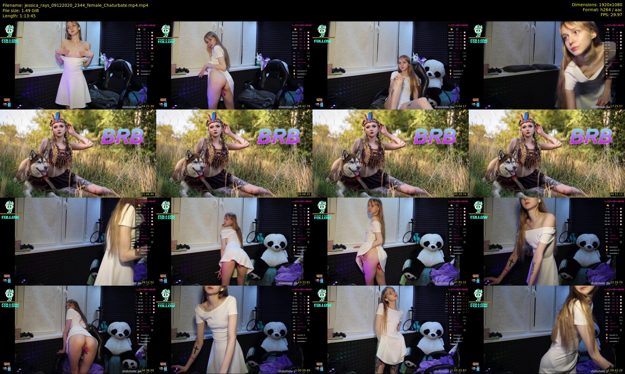 jessica_rays — 74 minute Chaturbate couple cam show recording, 1080p, Dec 9, 2020