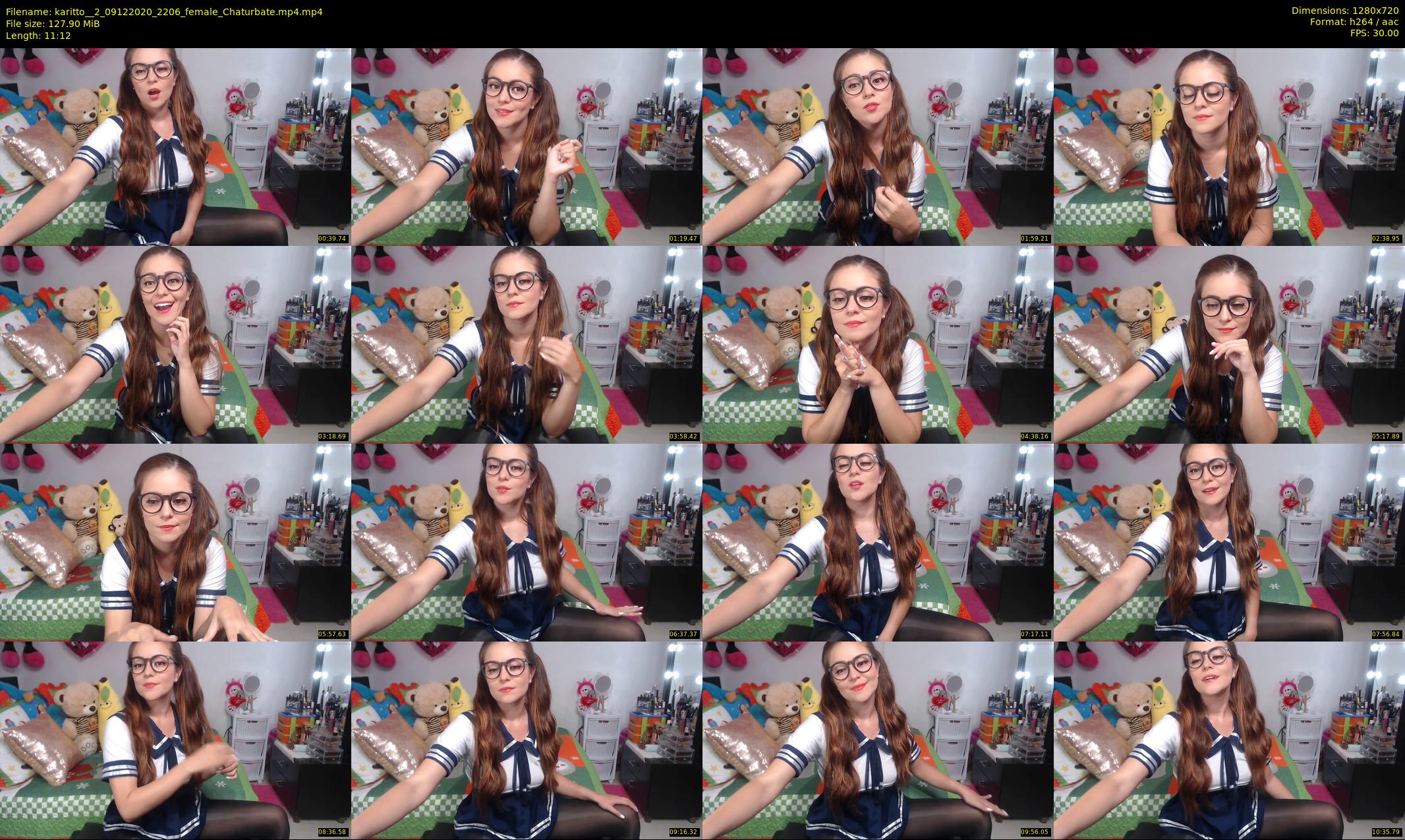 karitto__2 — 12 minute Chaturbate female cam show recording, 720p, Dec 9, 2020