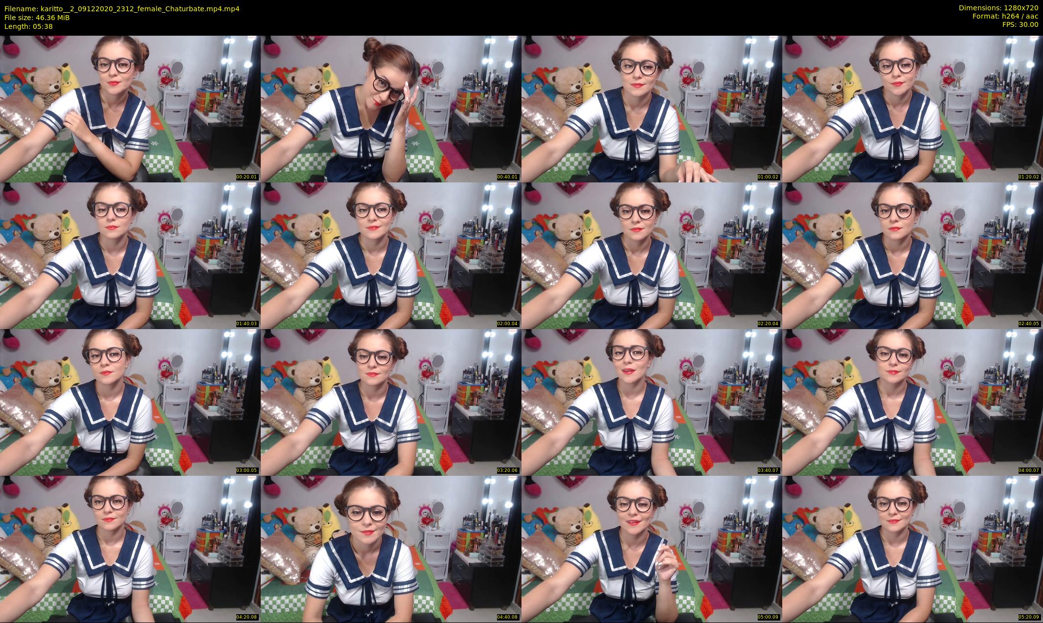 karitto__2 — 6 minute Chaturbate female cam show recording, 720p, Dec 9, 2020
