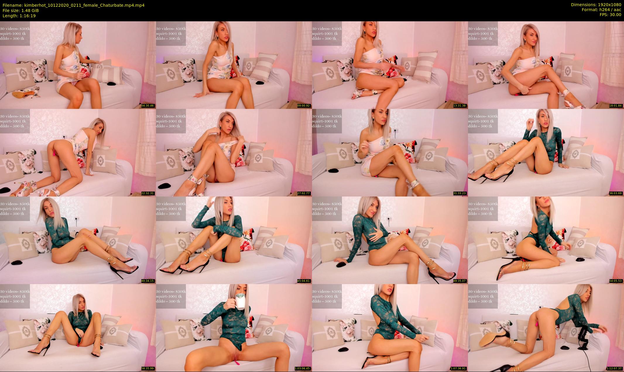 kimberhot — 77 minute Chaturbate female cam show recording, 1080p, Dec 10, 2020