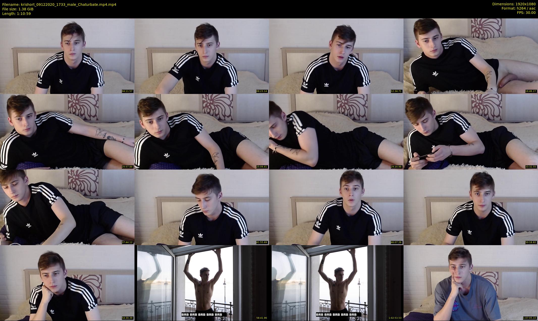 krishort — 71 minute Chaturbate male cam show recording, 1080p, Dec 9, 2020