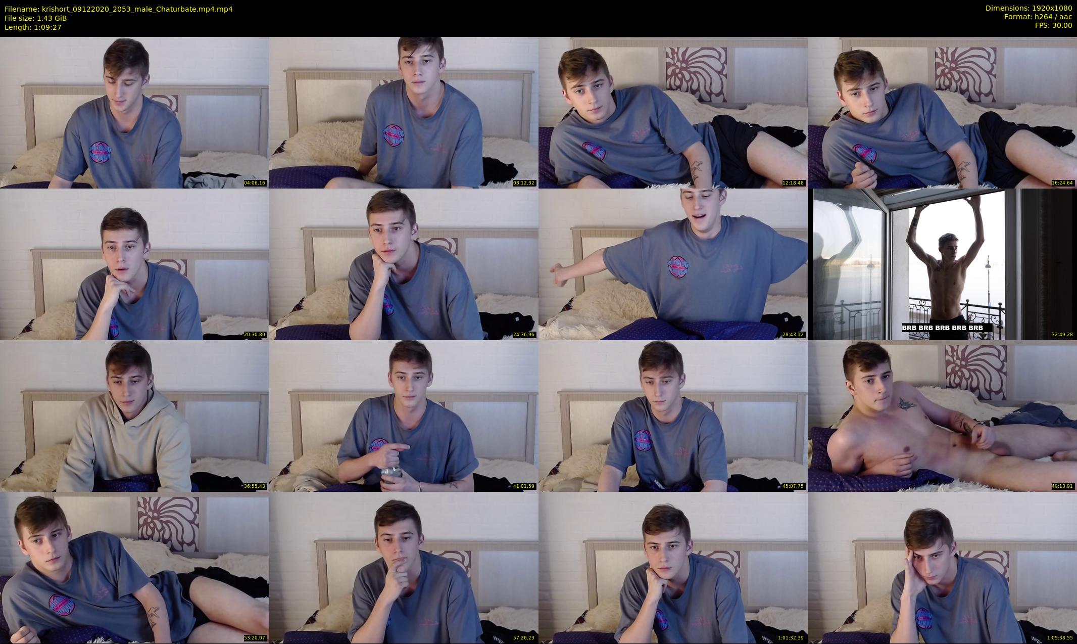 krishort — 70 minute Chaturbate male cam show recording, 1080p, Dec 9, 2020