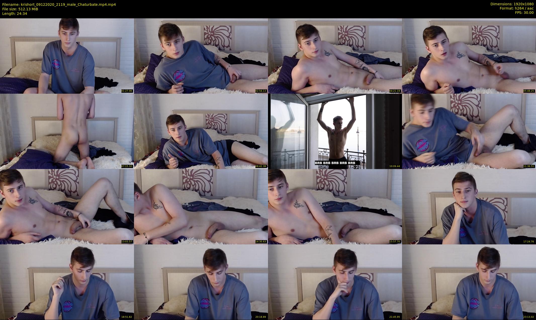 krishort — 25 minute Chaturbate male cam show recording, 1080p, Dec 9, 2020