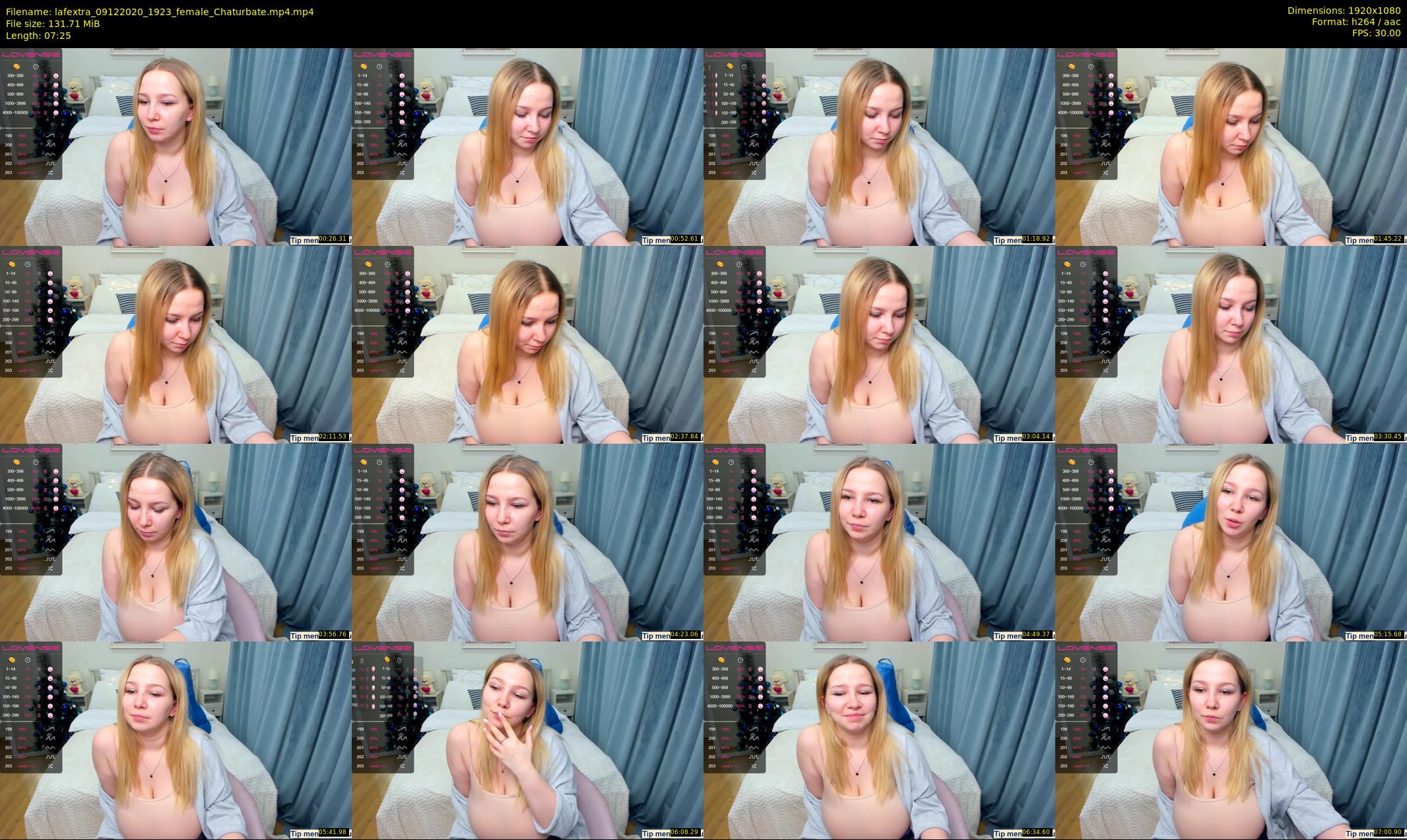 lafextra — 8 minute Chaturbate female cam show recording, 1080p, Dec 9, 2020