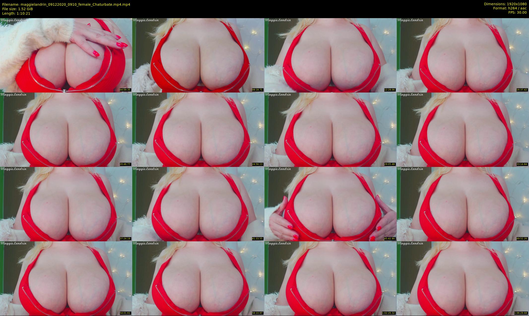 maggielandrin — 71 minute Chaturbate female cam show recording, 1080p, Dec 9, 2020