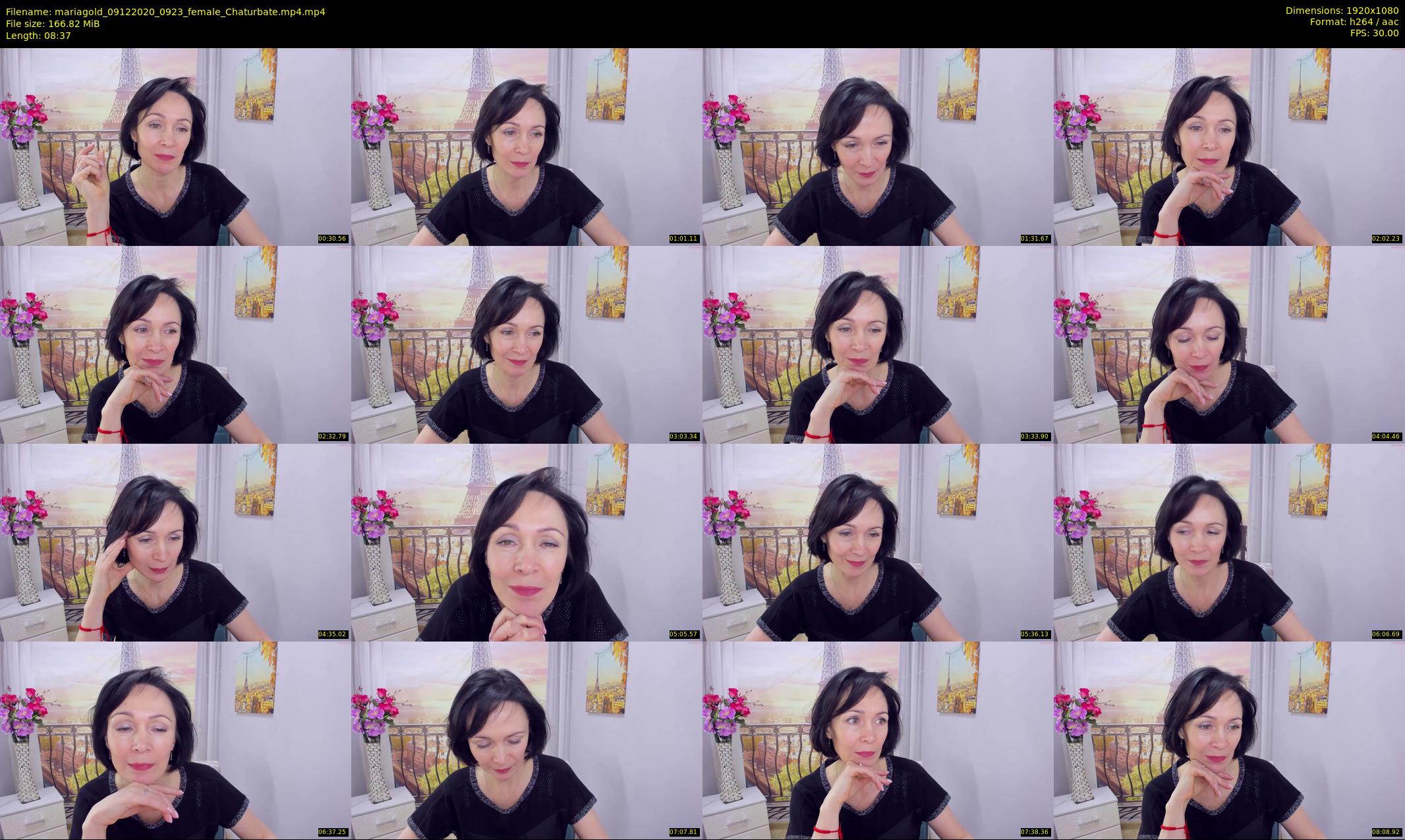 mariagold — 9 minute Chaturbate female cam show recording, 1080p, Dec 9, 2020