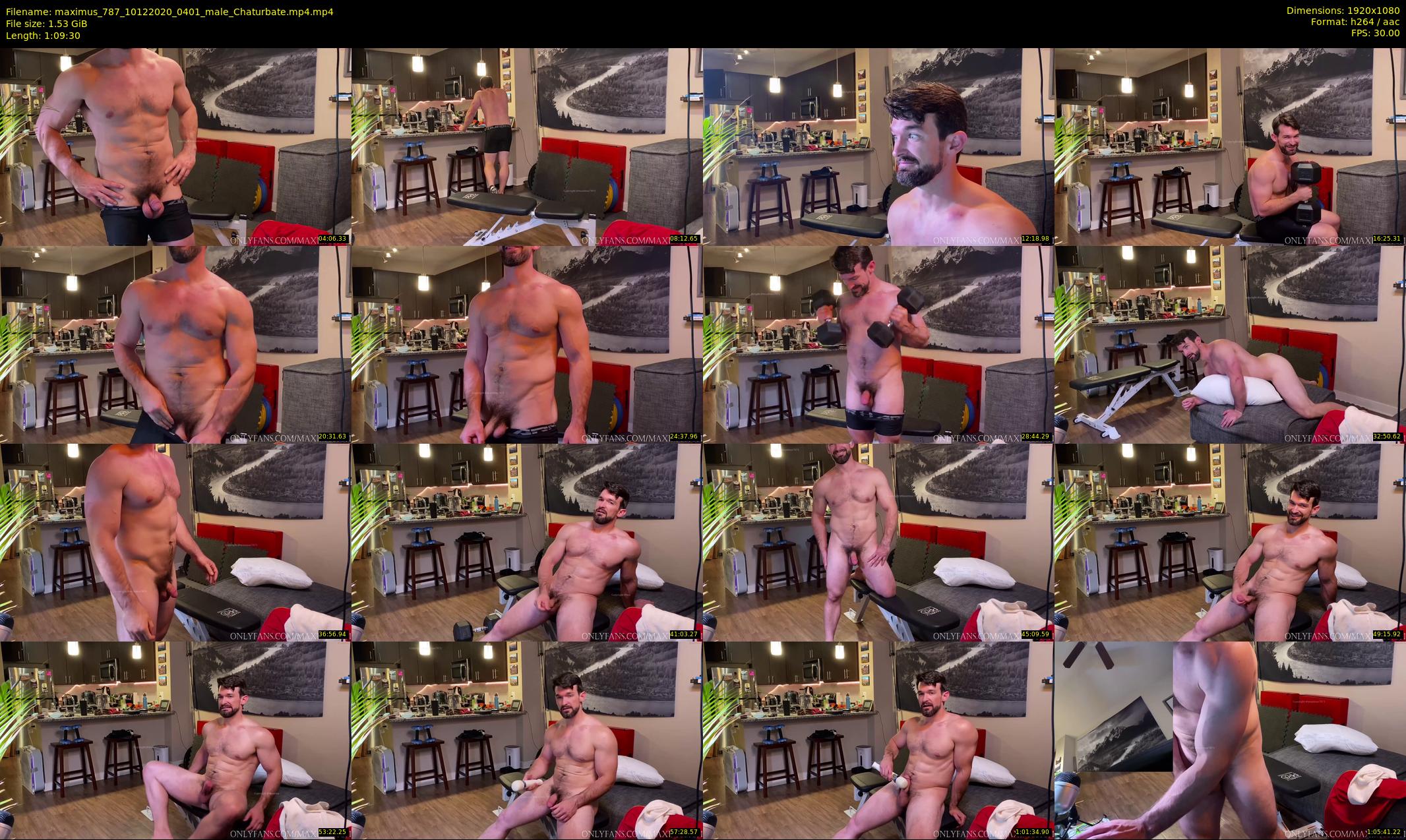 maximus_787 — 70 minute Chaturbate male cam show recording, 1080p, Dec 10, 2020