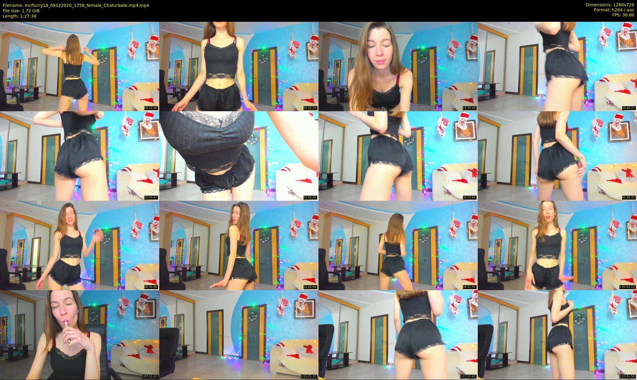 mcflurry18 — 88 minute Chaturbate female cam show recording, 720p, Dec 9, 2020