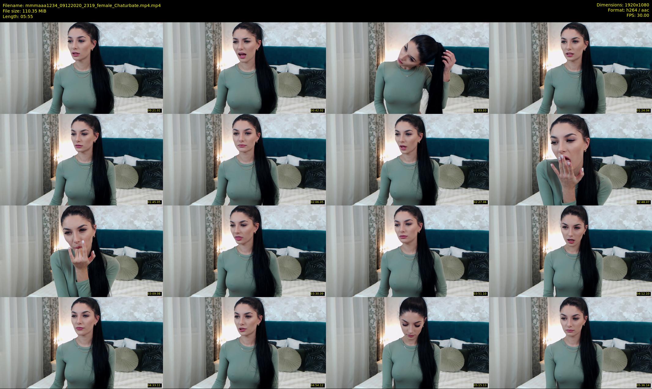 mmmaaa1234 — 6 minute Chaturbate female cam show recording, 1080p, Dec 9, 2020