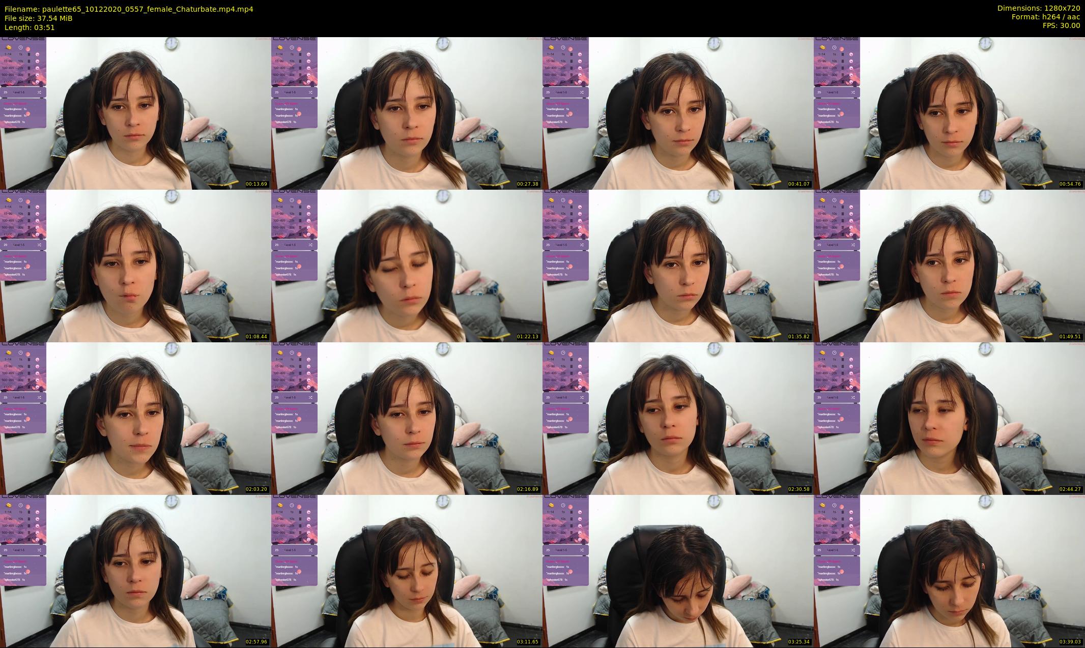 paulette65 — 4 minute Chaturbate female cam show recording, 720p, Dec 10, 2020