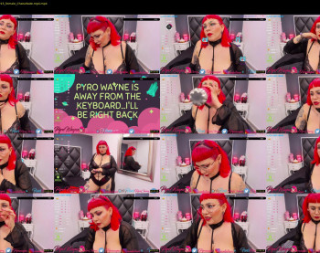 pyrowayne — 59 minute Chaturbate female cam show recording, 720p, Dec 9, 2020