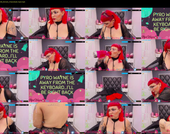 pyrowayne — 59 minute Chaturbate female cam show recording, 720p, Dec 9, 2020