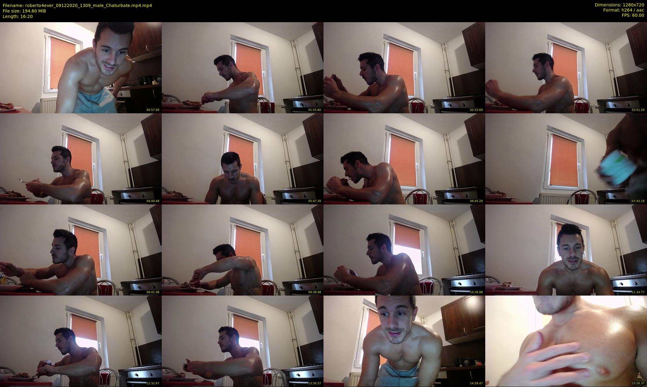 roberto4ever — 17 minute Chaturbate male cam show recording, 720p, Dec 9, 2020