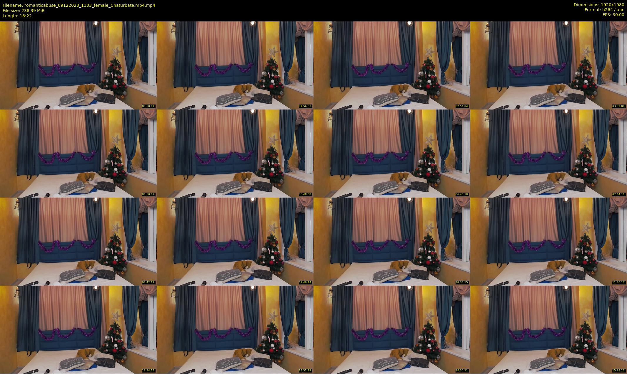 romanticabuse — 17 minute Chaturbate female cam show recording, 1080p, Dec 9, 2020