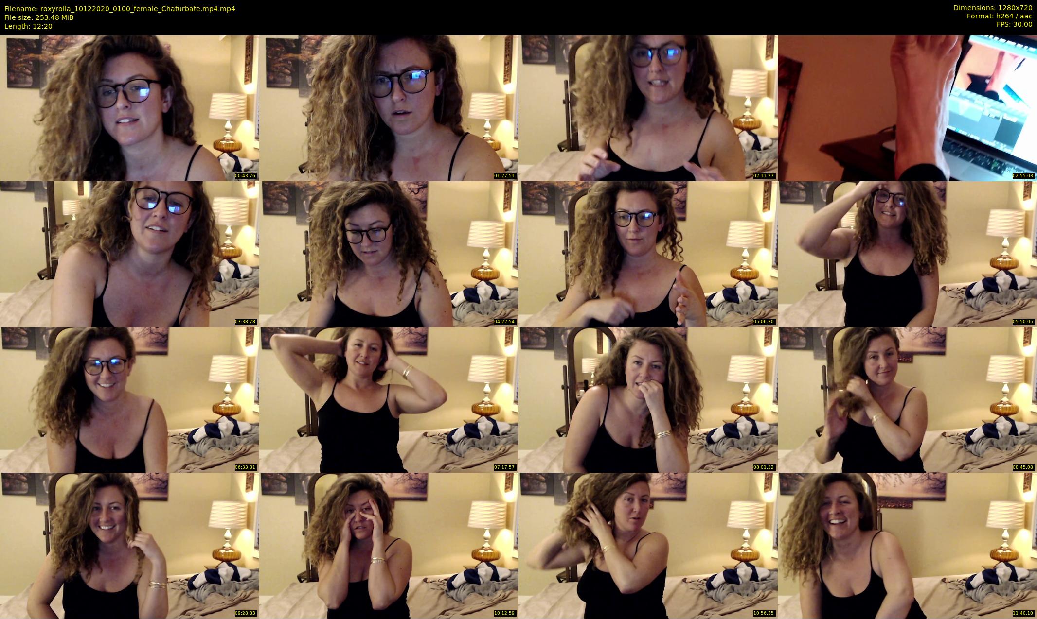 roxyrolla — 13 minute Chaturbate female cam show recording, 720p, Dec 10, 2020