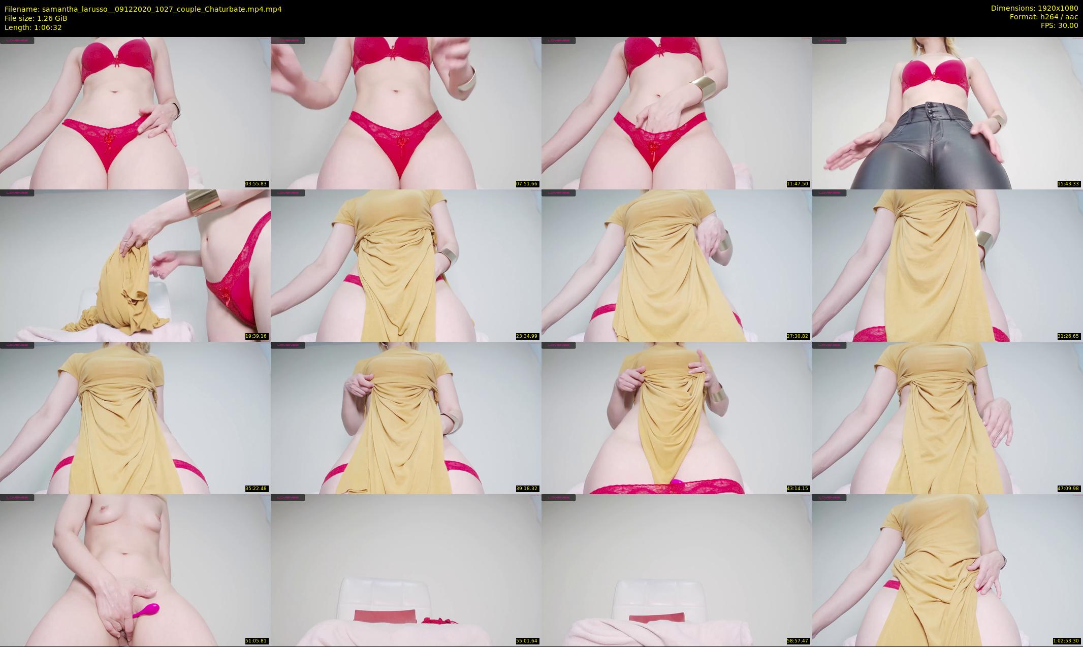 samantha_larusso_ — 67 minute Chaturbate couple cam show recording, 1080p, Dec 9, 2020