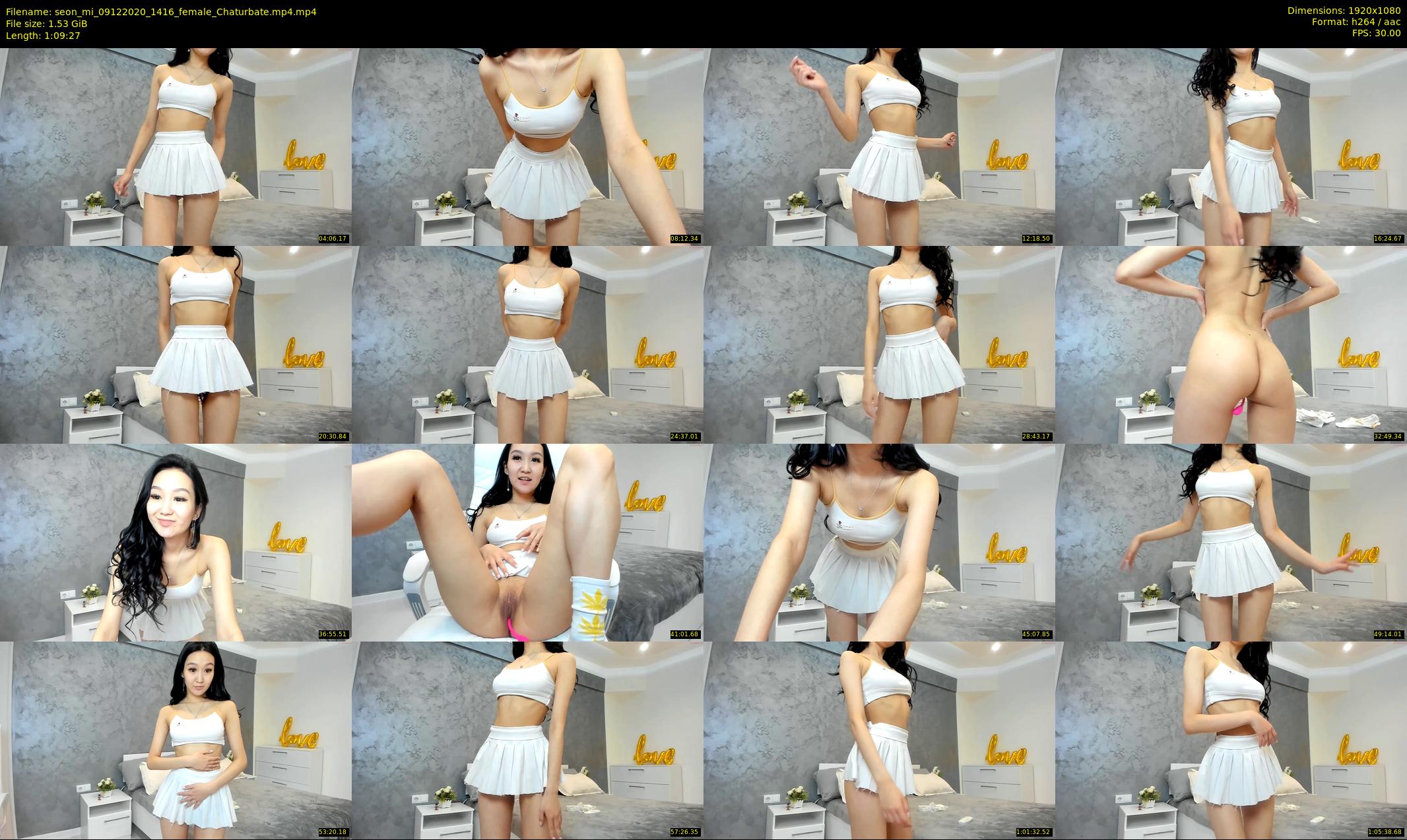 seon_mi — 70 minute Chaturbate female cam show recording, 1080p, Dec 9, 2020
